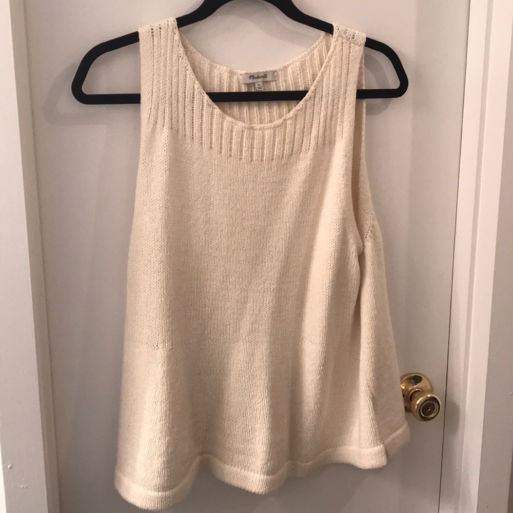 Madewell Sleeveless sweater